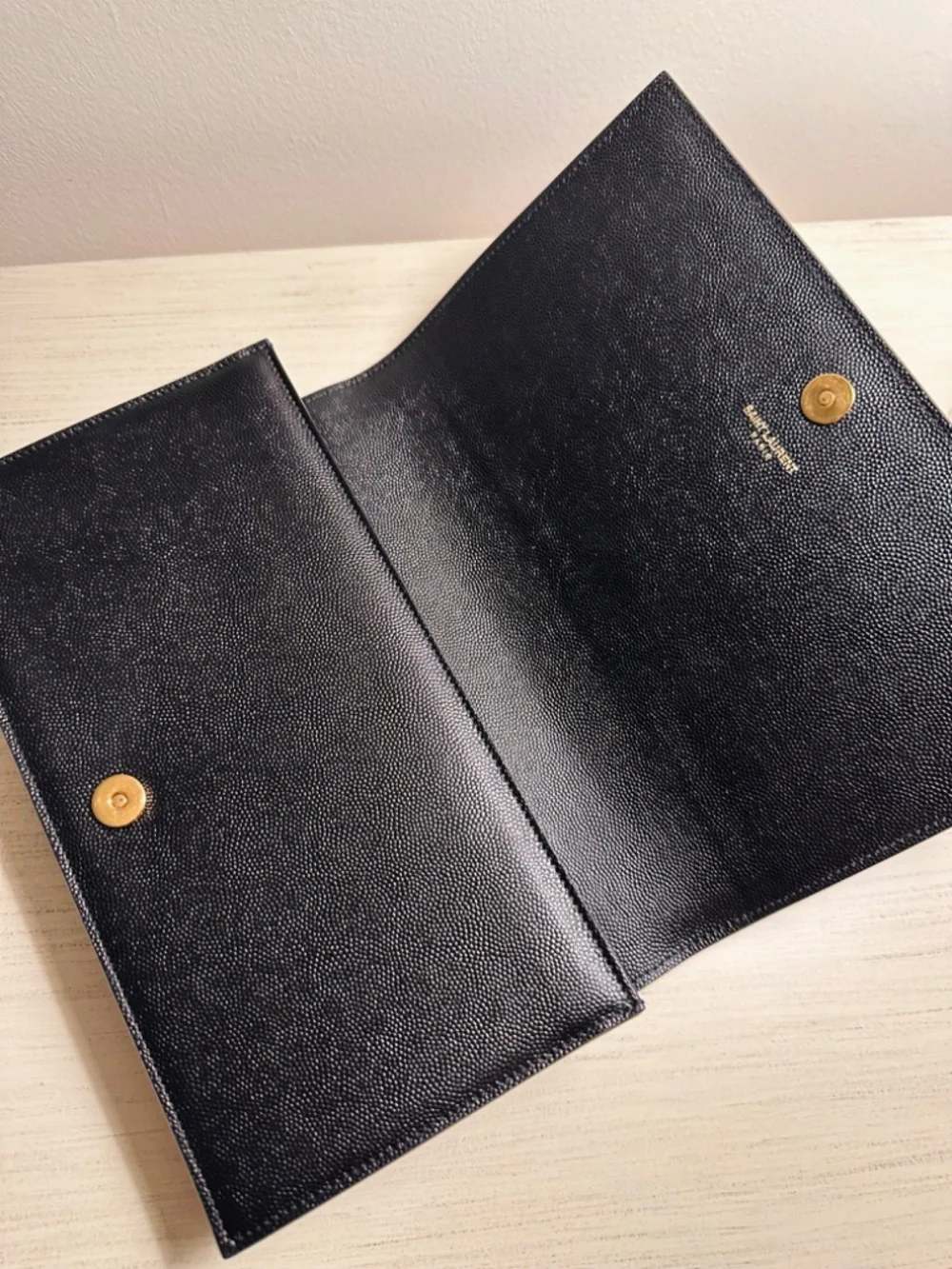Saint Laurent Kate Clutch - Black - Picture 11 of 12